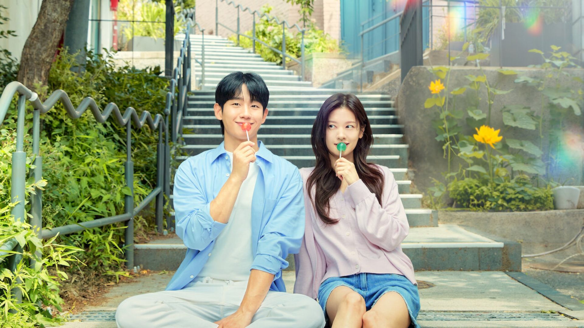 Promotional poster for Love Next Door | Image via Netflix
