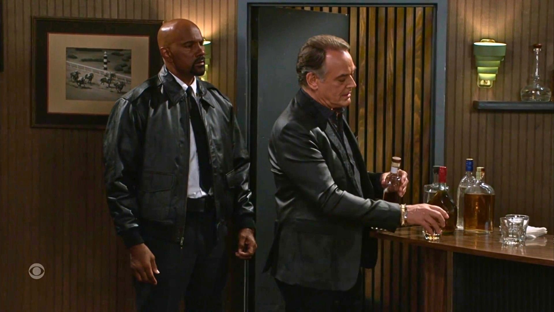 Beyond the Gates: Elon tells Joey that this ain&#039;t a social call | Image: CBS