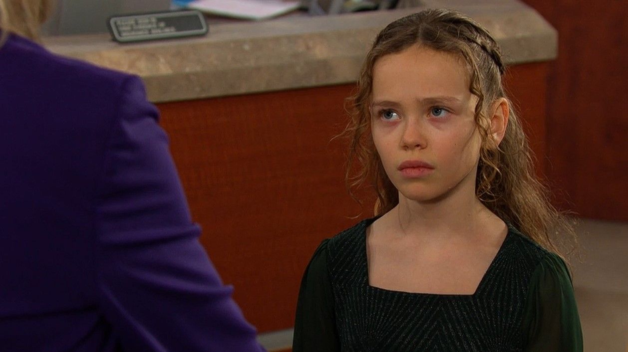 Rachel (Alice Halsey) confessed she&rsquo;d been a bad girl. \Image: Peacock