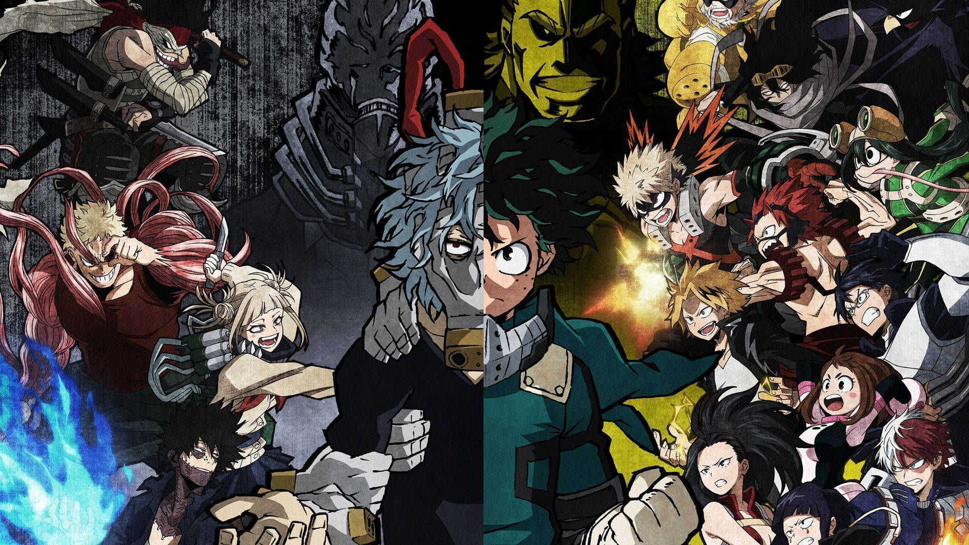Characters from the anime (Image credit: Studio Bones)