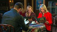Days of Our Lives characters reading menus | Image Source: Peacock