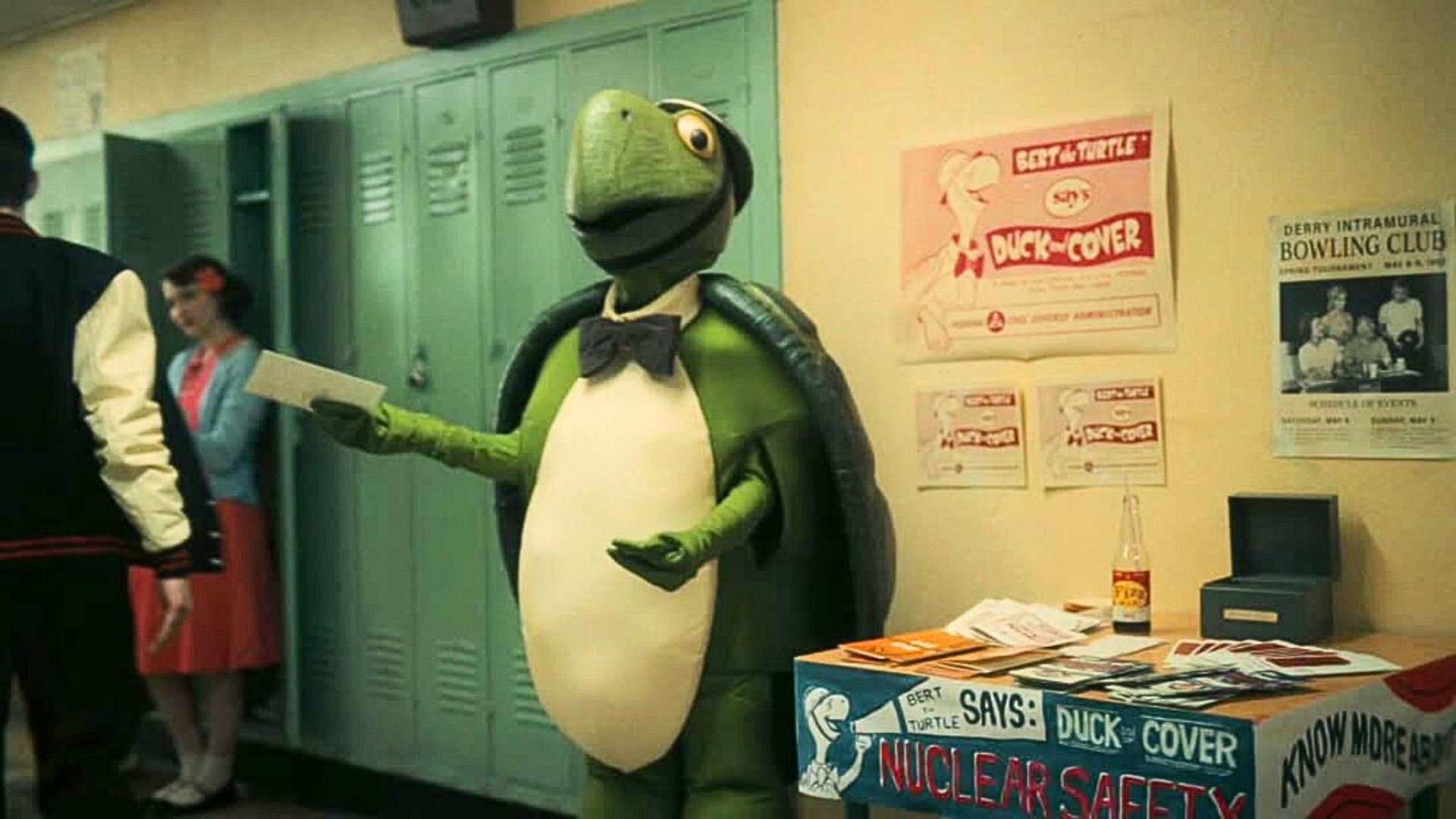 Bert the turtle in It: Welcome to Derry (Image via Instagram/@it_official)