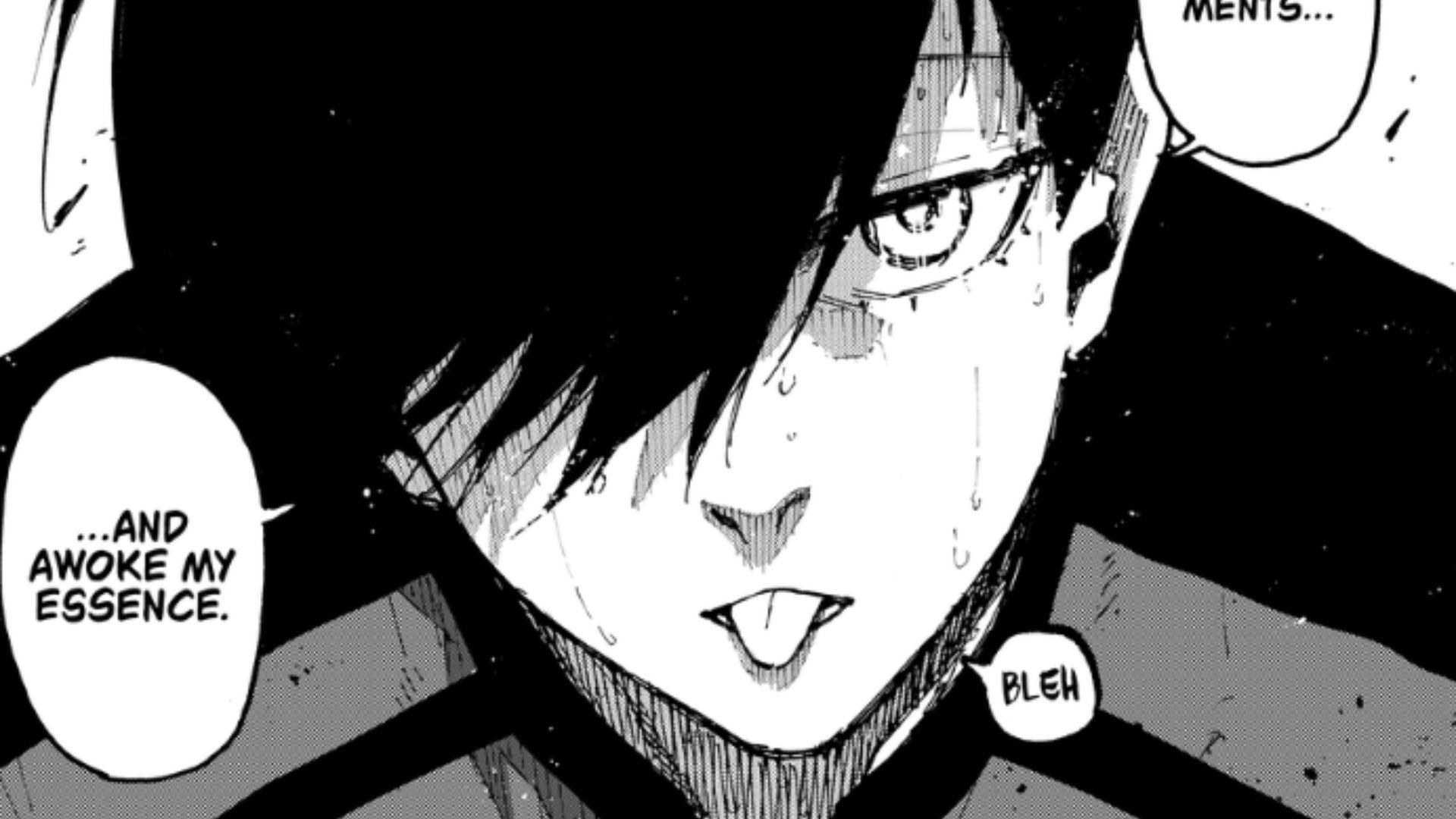 Rin Itoshi after securing the third goal for Japan (Image Source: K Manga)