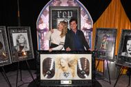 Taylor Swift and Scott Borchetta during her Reputation Stadium Tour - Source: Getty