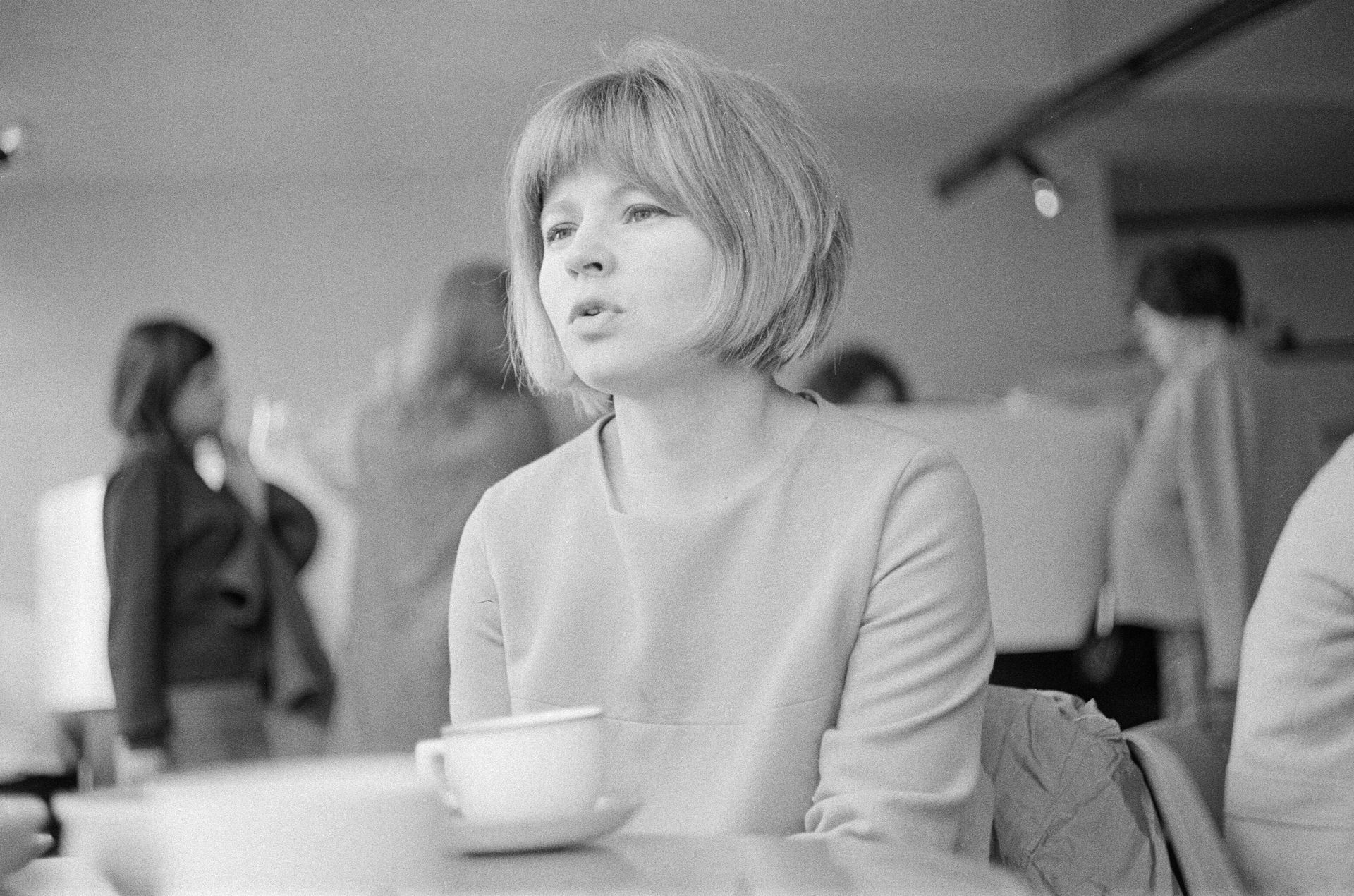 Actress Prunella Scales In Surrey, 1966 - Source: Getty