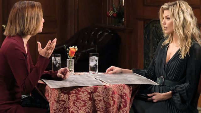 Gwen and Cat become friends over a meal on Days of our Lives | Image: JPI