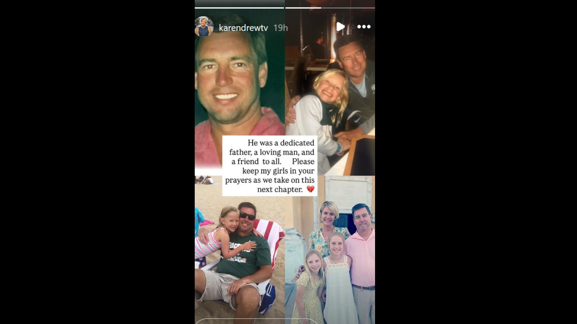 Karen Drew Instagram story screengrab (Image via Instagram/karendrewtv)