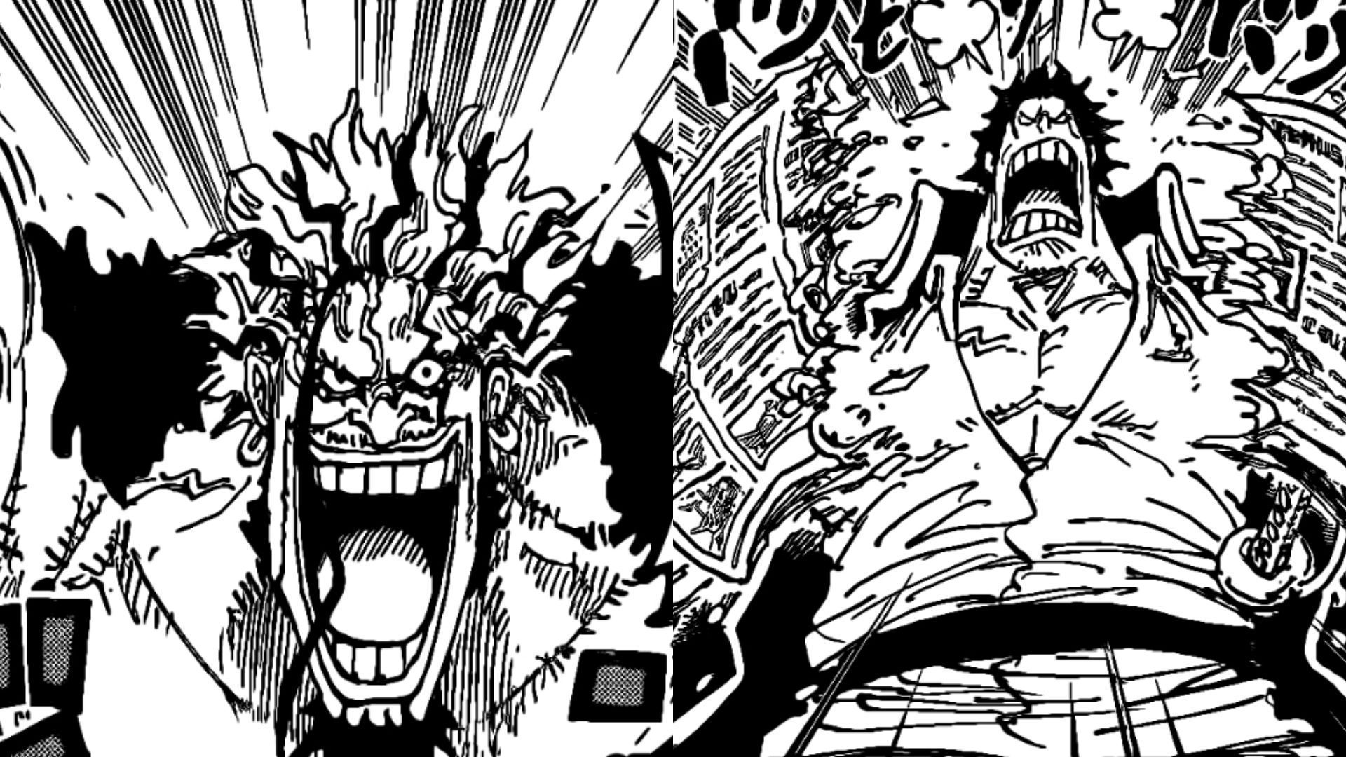 Rocks D. Xebec and Gol D. Roger in One Piece