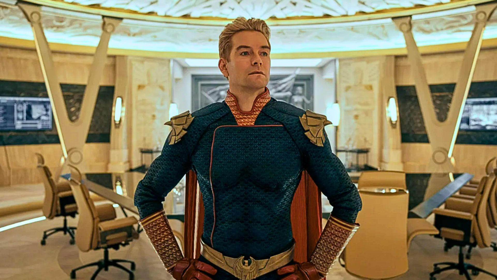Antony Starr as Homelander in The Boys (Image via Prime Video)