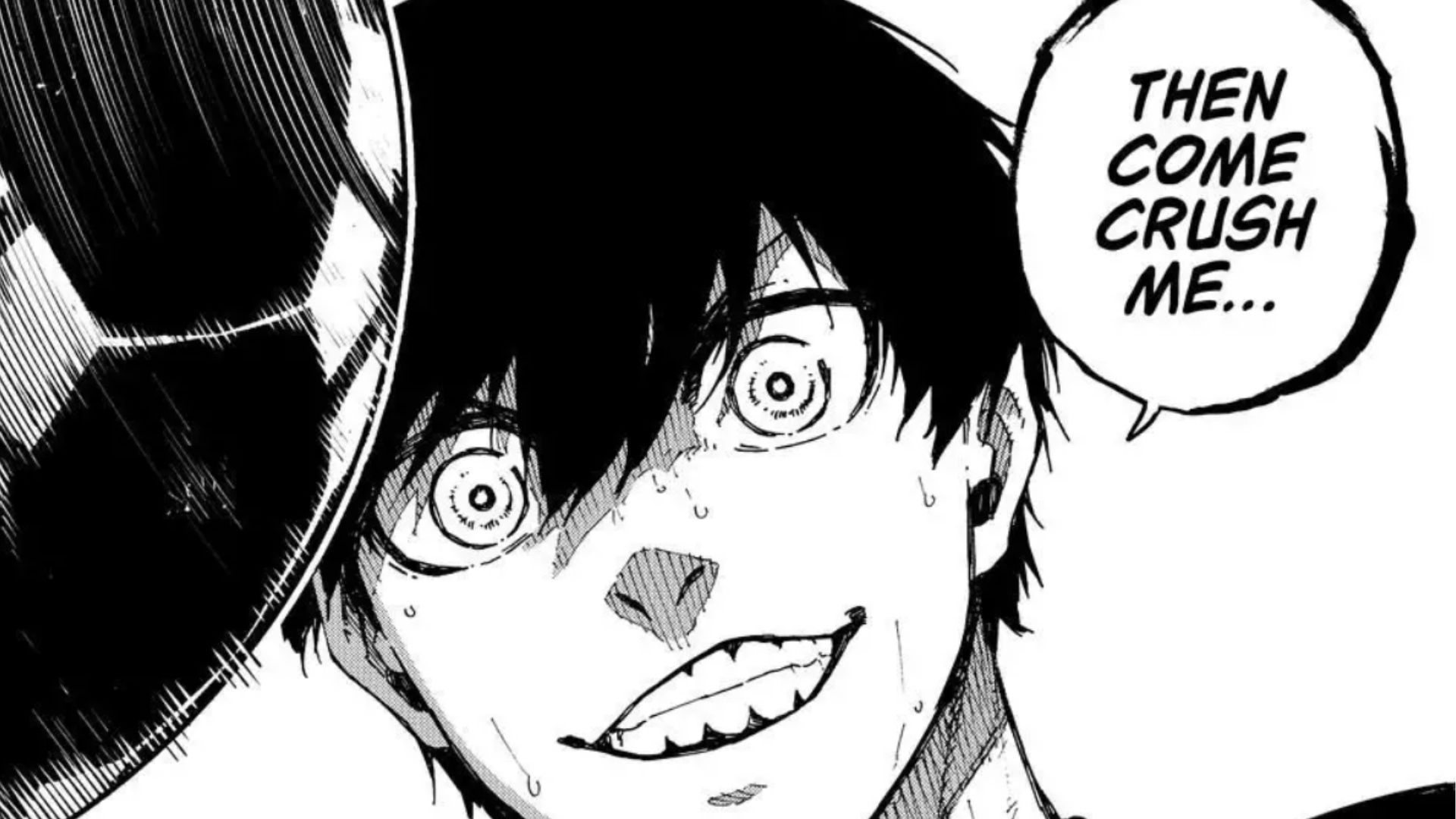Isagi instigating Onazi to crush him