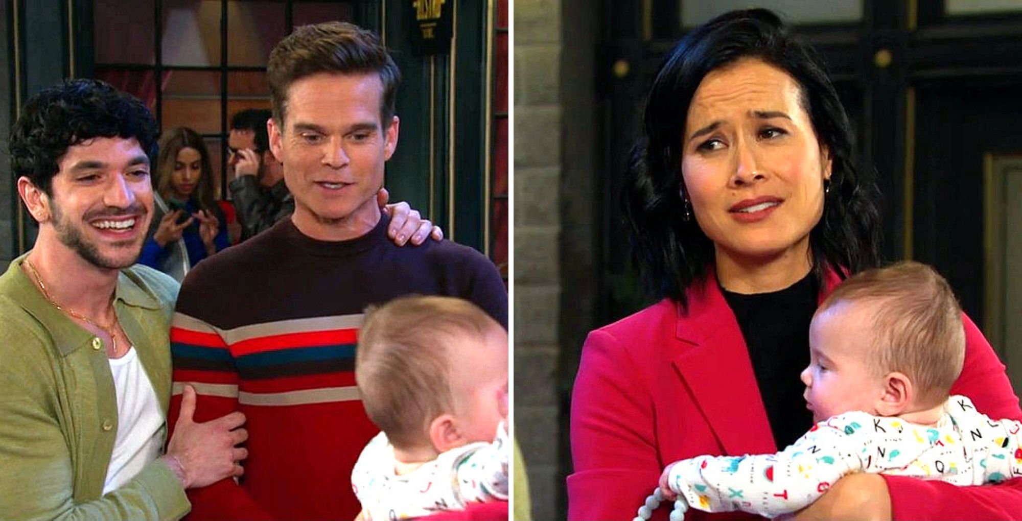 Days of Our Lives&#039; Javi, Leo, Amy, and Tesoro. | Image Source: Peacock