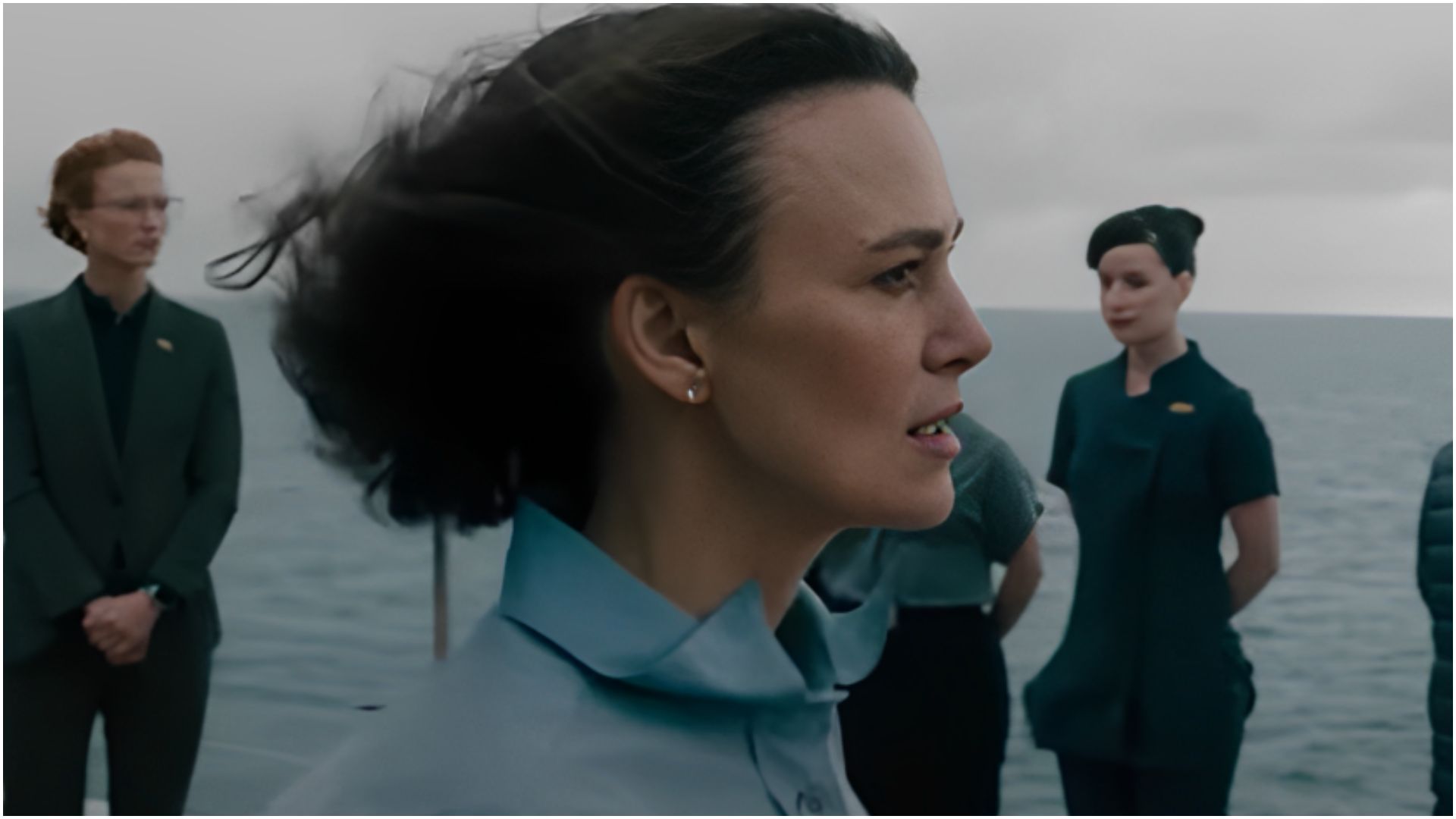A still from The Woman in Cabin 10 | Image via Netflix