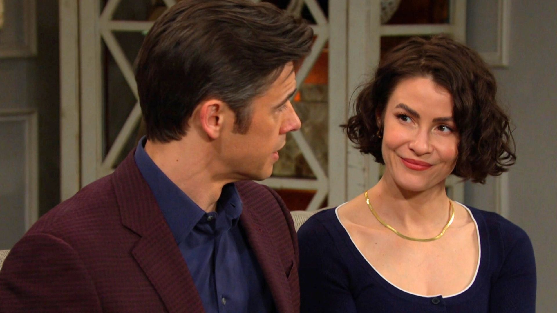 Sarah completely trusts Xander Kiriakis on Days of our Lives | Image: Peacock