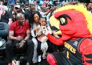 Celebrities Attend Indiana Pacers v Atlanta Hawks - Source: Getty