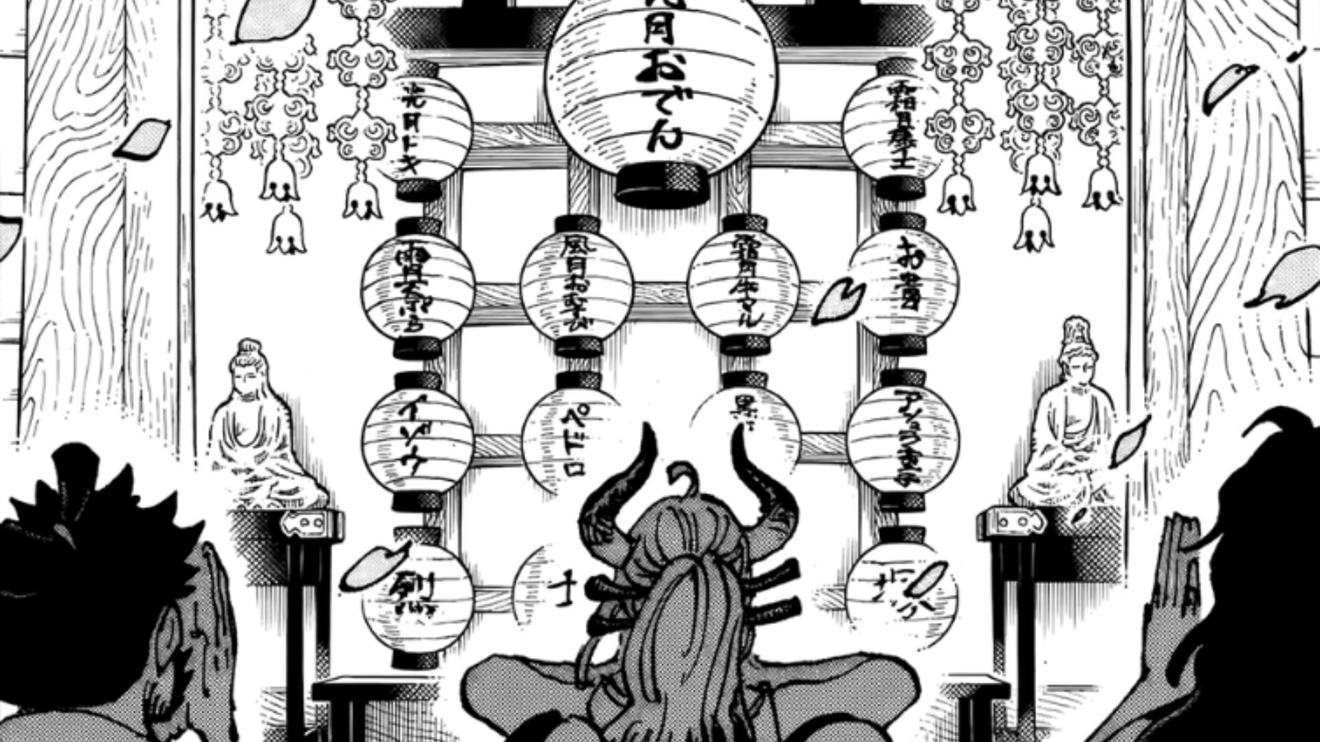 Yamato visits the Holy Inari Shrine (Image Source: Shueisha)