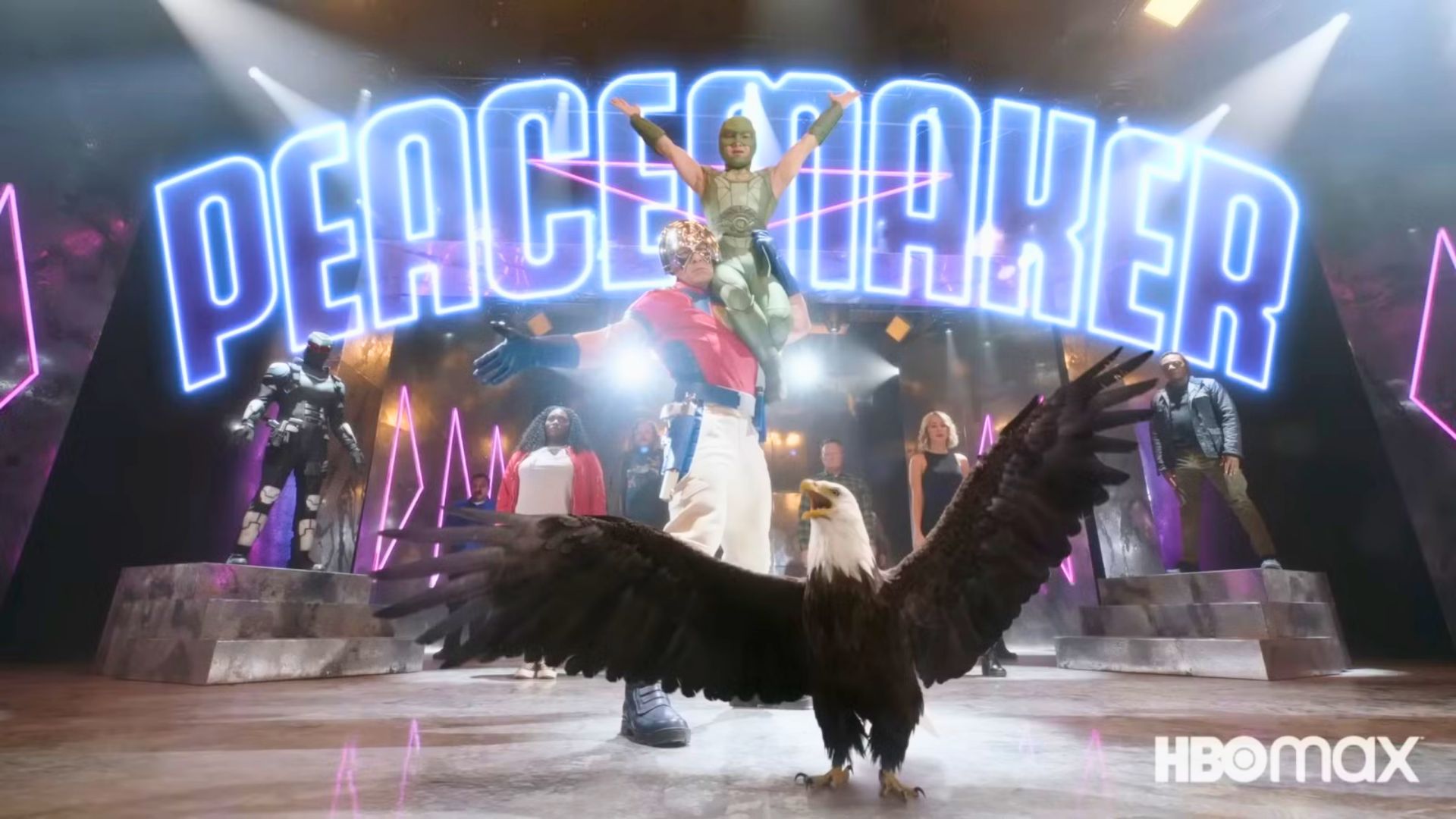 Still from the opening for Peacemaker Season 2 | Image via: HBOMax