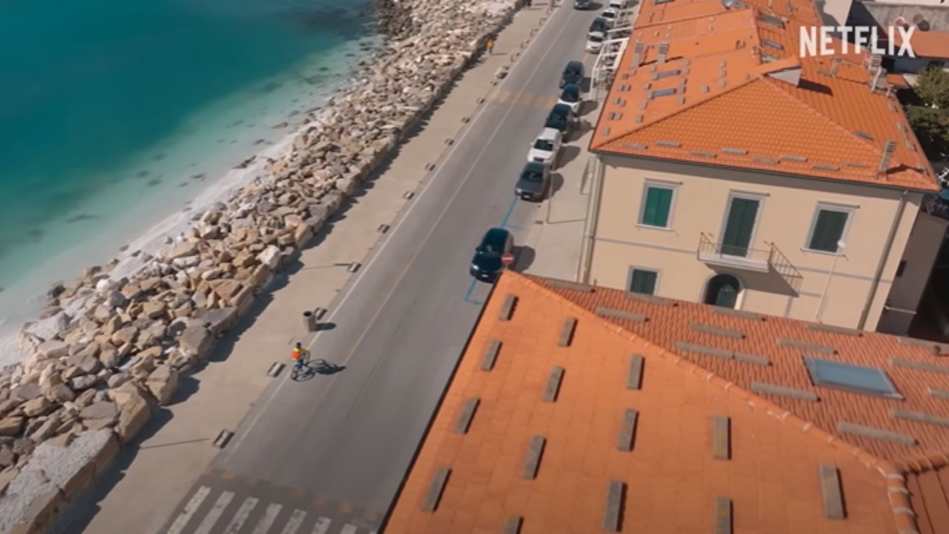 The coastal side featured in the show (Image via Netflix)