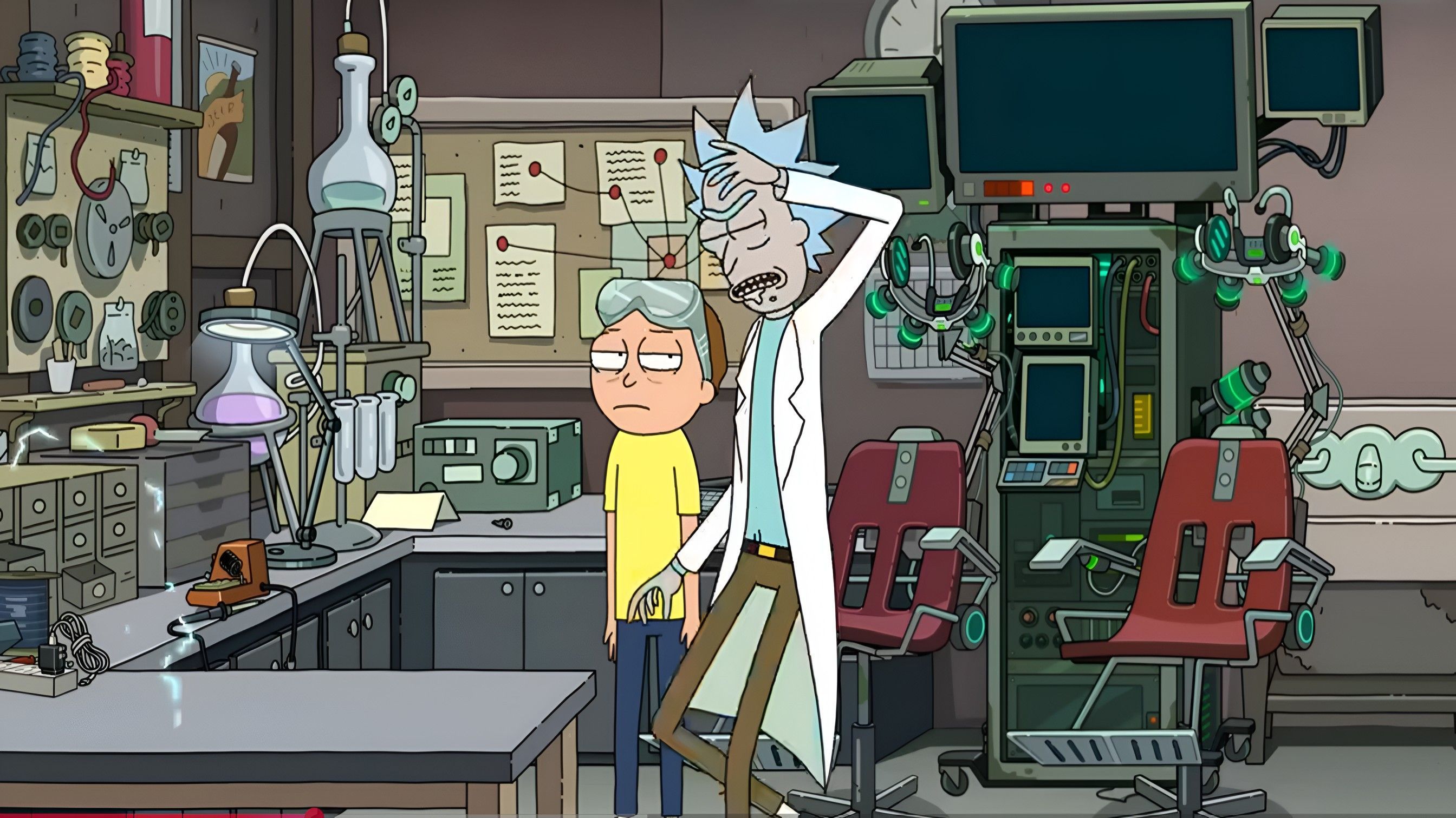 Rick &amp; Morty ( Image via YouTube / Adult Swim )