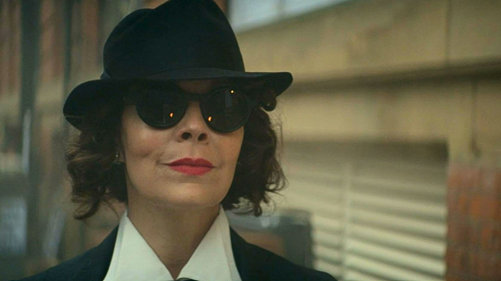 Helen McCrory as Polly in Peaky Blinders (Image via BBC)