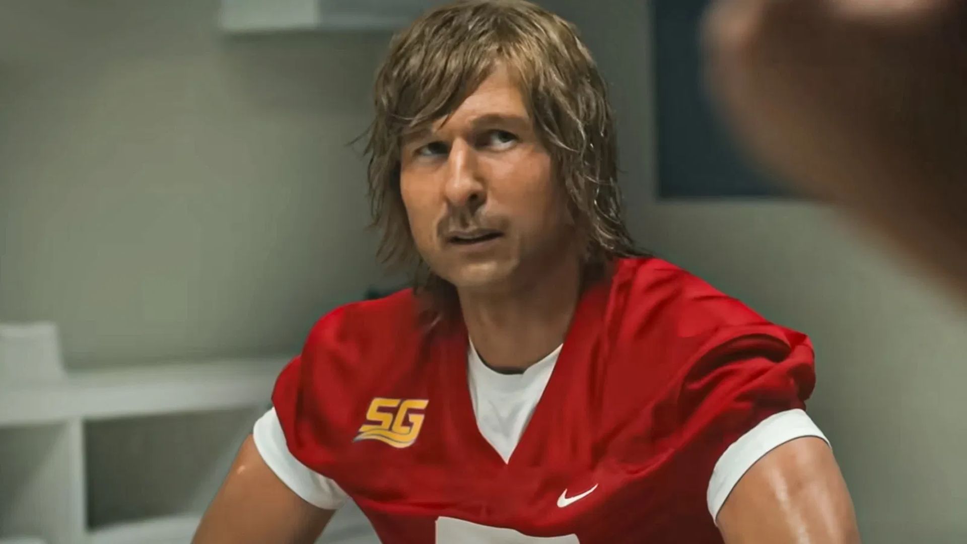 A still from Chad Powers (Image via Hulu)