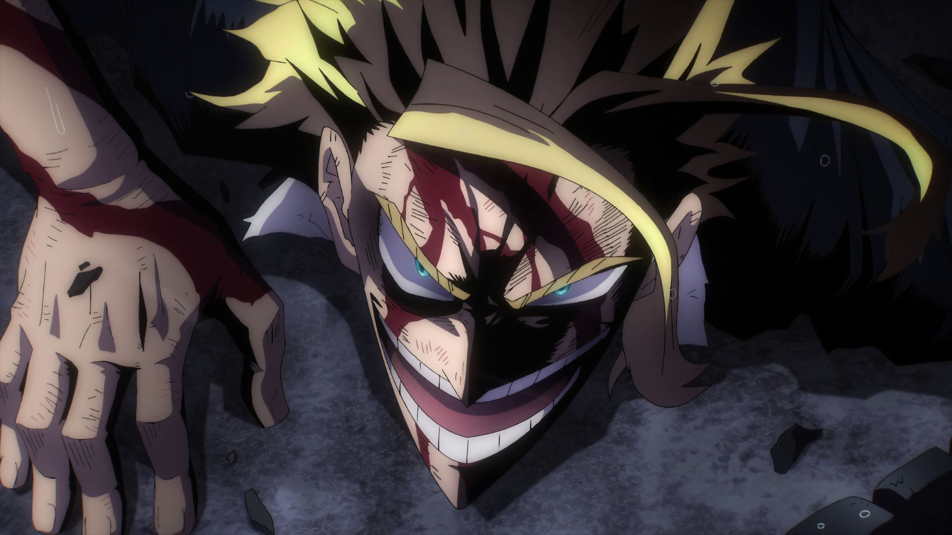 All Might, as seen in My Hero Academia Season 8 Episode 2 (Image credit: Studio Bones)