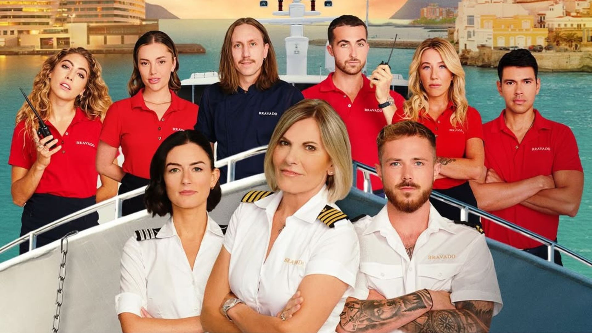 Below Deck Mediterranean crew | Image via Instagram/ @belowdeckbravo