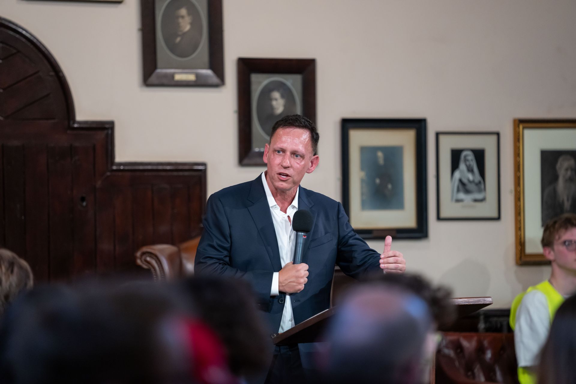 Peter Thiel Speaks At The Cambridge Union - Source: Getty