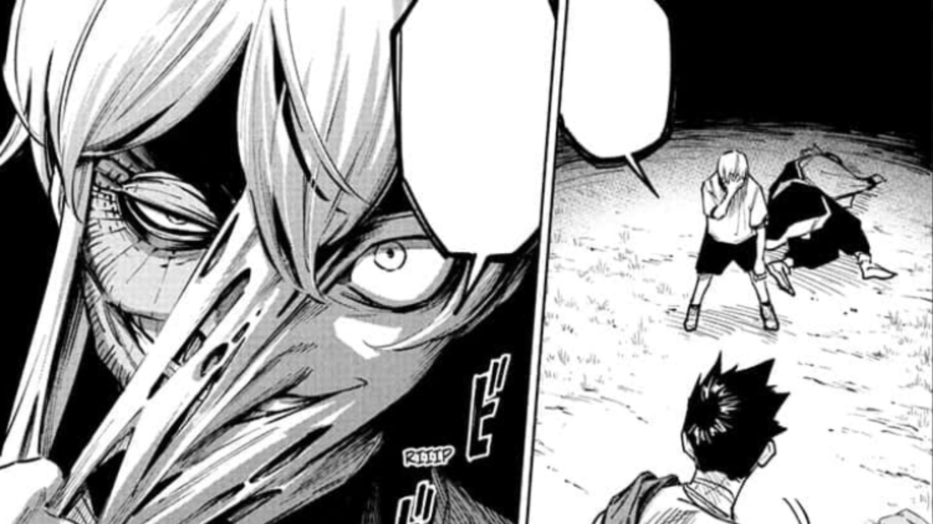 The old man revealed in the manga