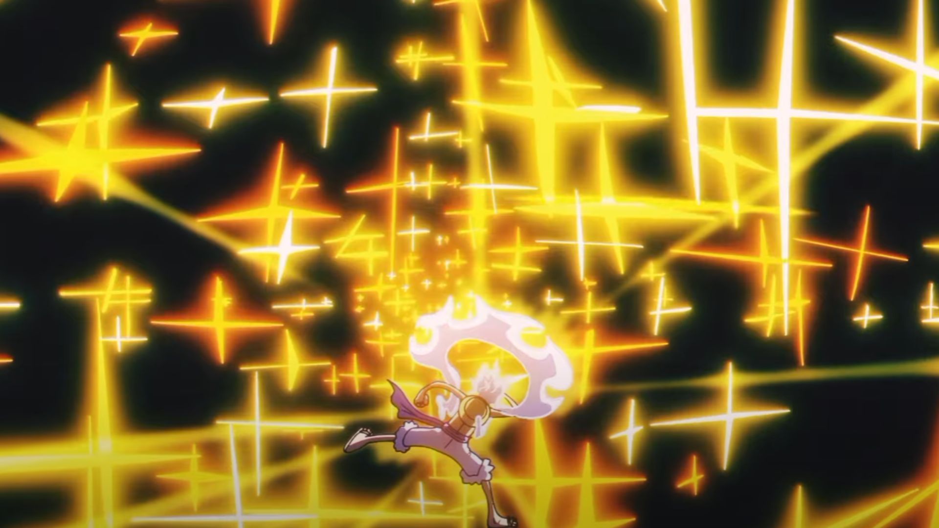 Kizaru&#039;s light-based attack with shining effect (Image Source: Toei Animation)