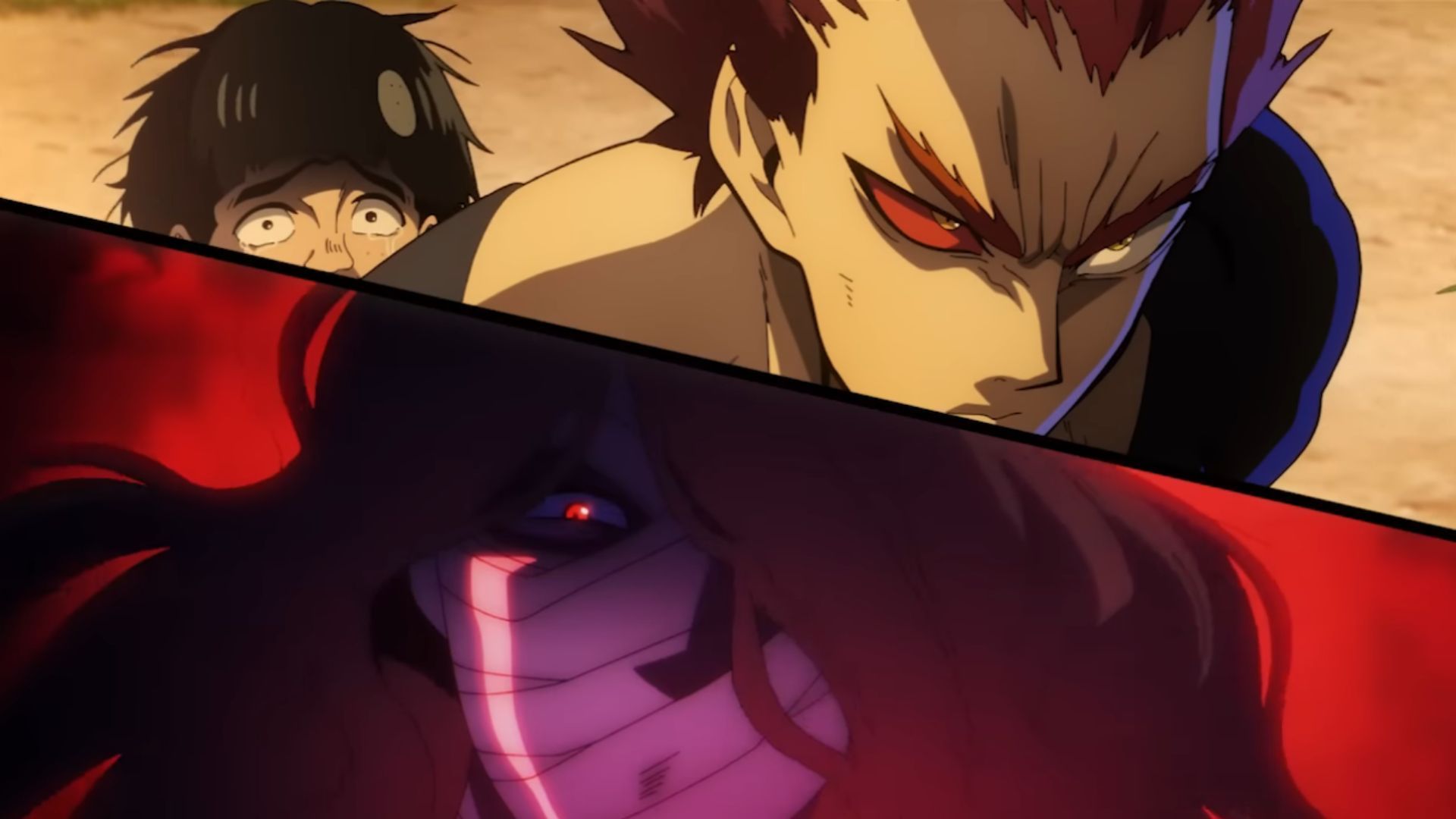 Garou vs. Royal Ripper in One Punch Man Season 3 Episode 2