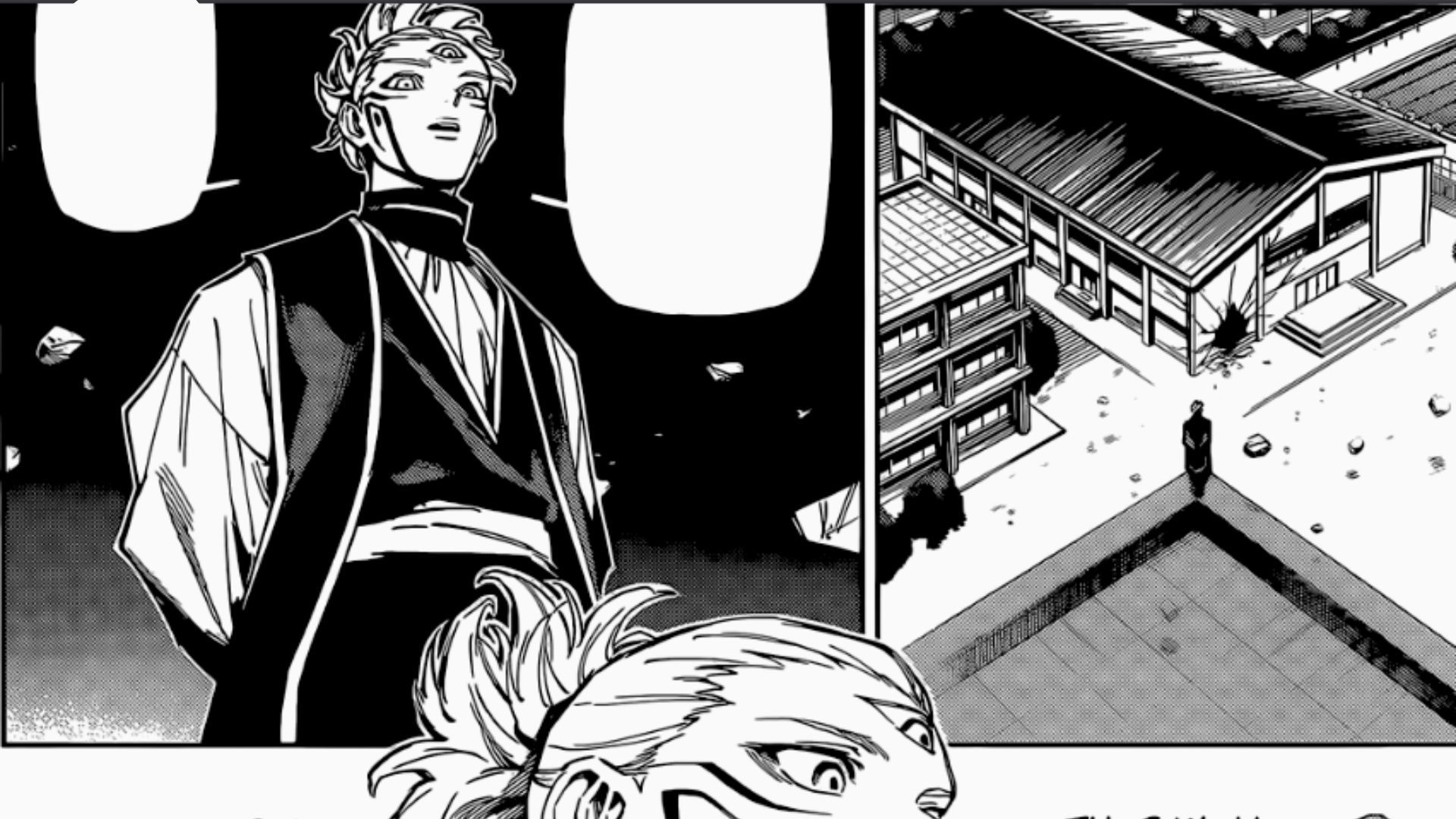 Cross as seen in Jujutsu Kaisen Modulo Chapter 6 (Image credit: Shueisha)