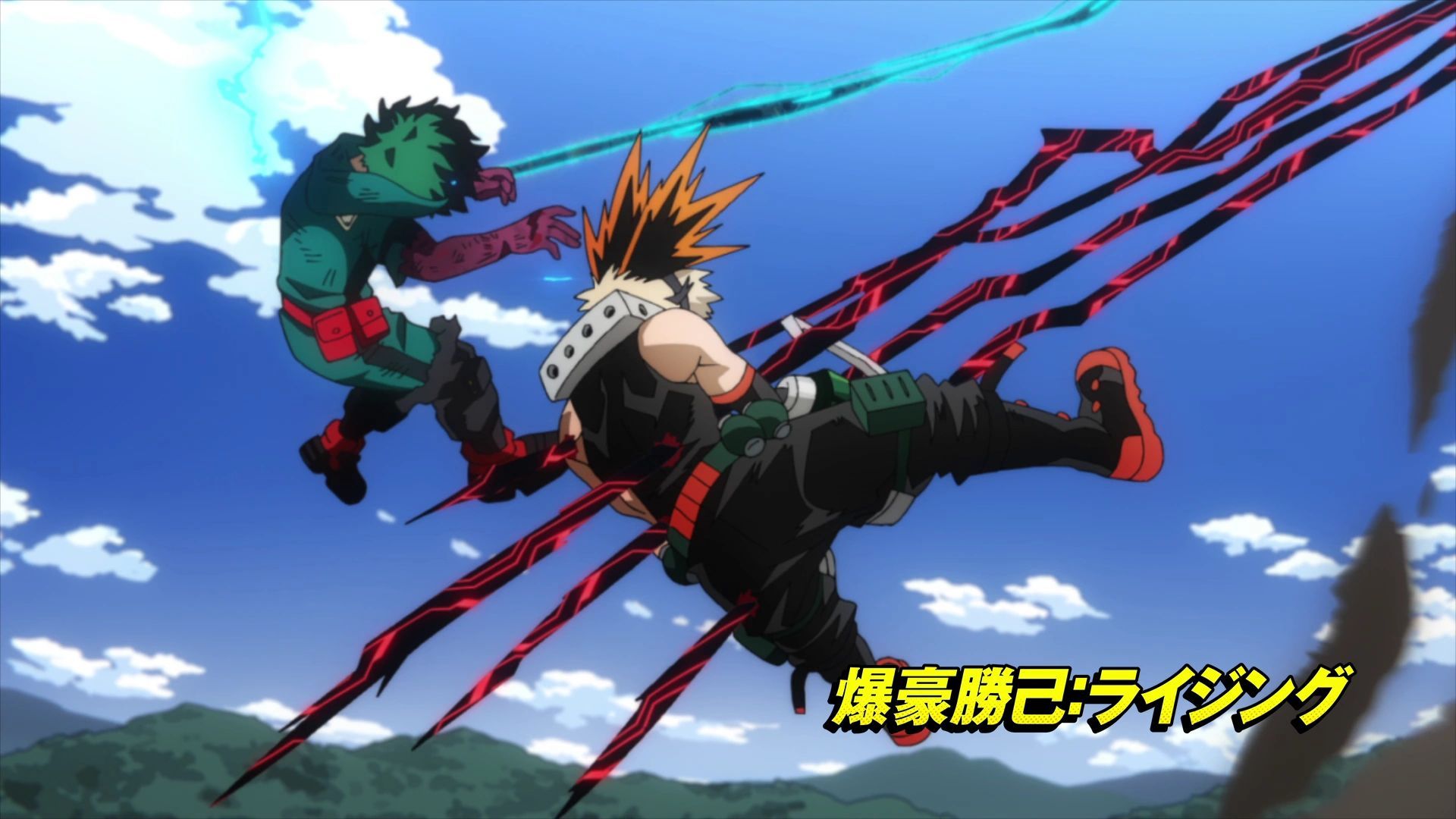 Midoriya and Bakugo (Image Credits: Studio Bones)