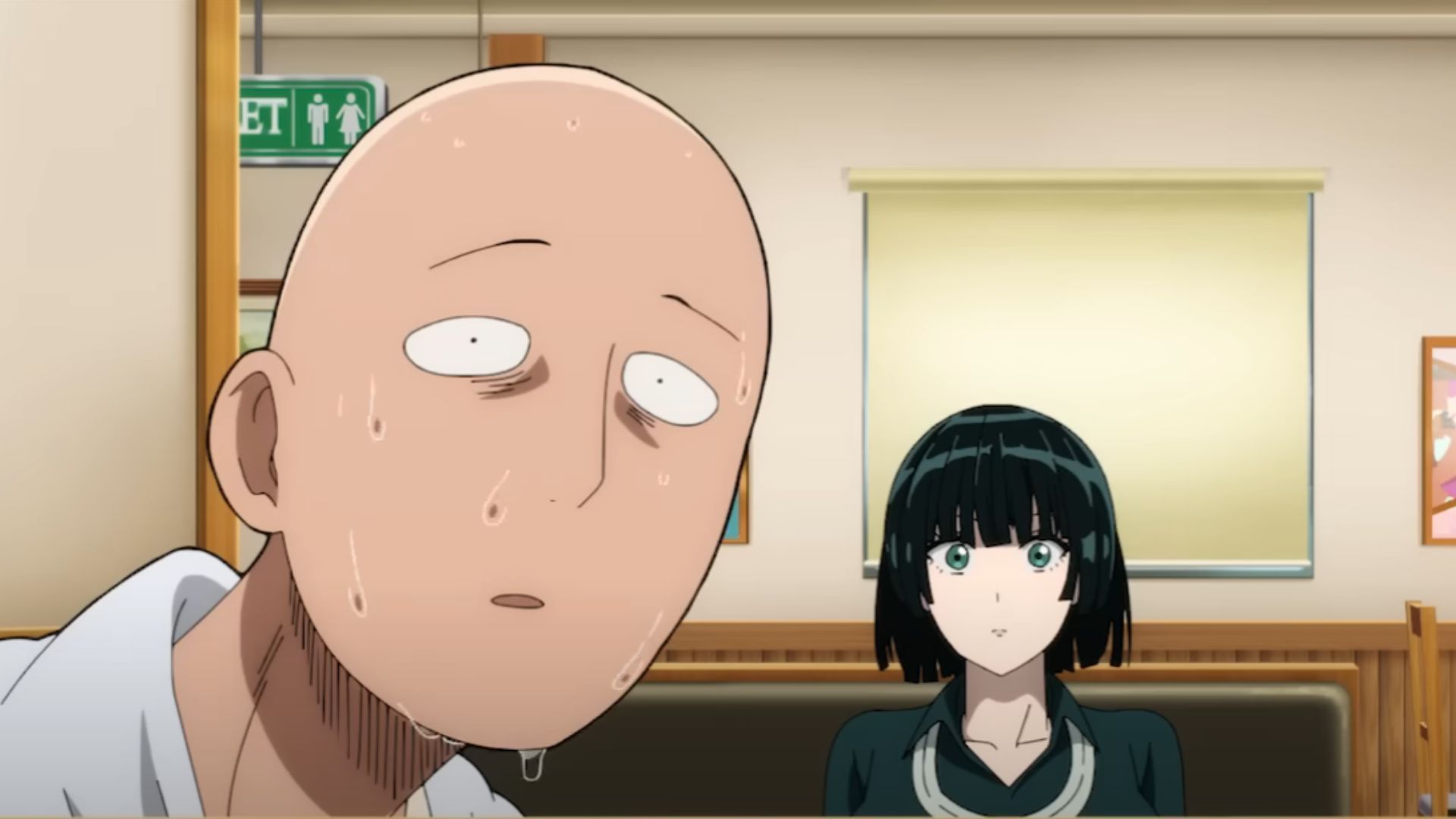 Garou dined and dashed before Saitama could do (Image Source: Studio J.C. Staff)