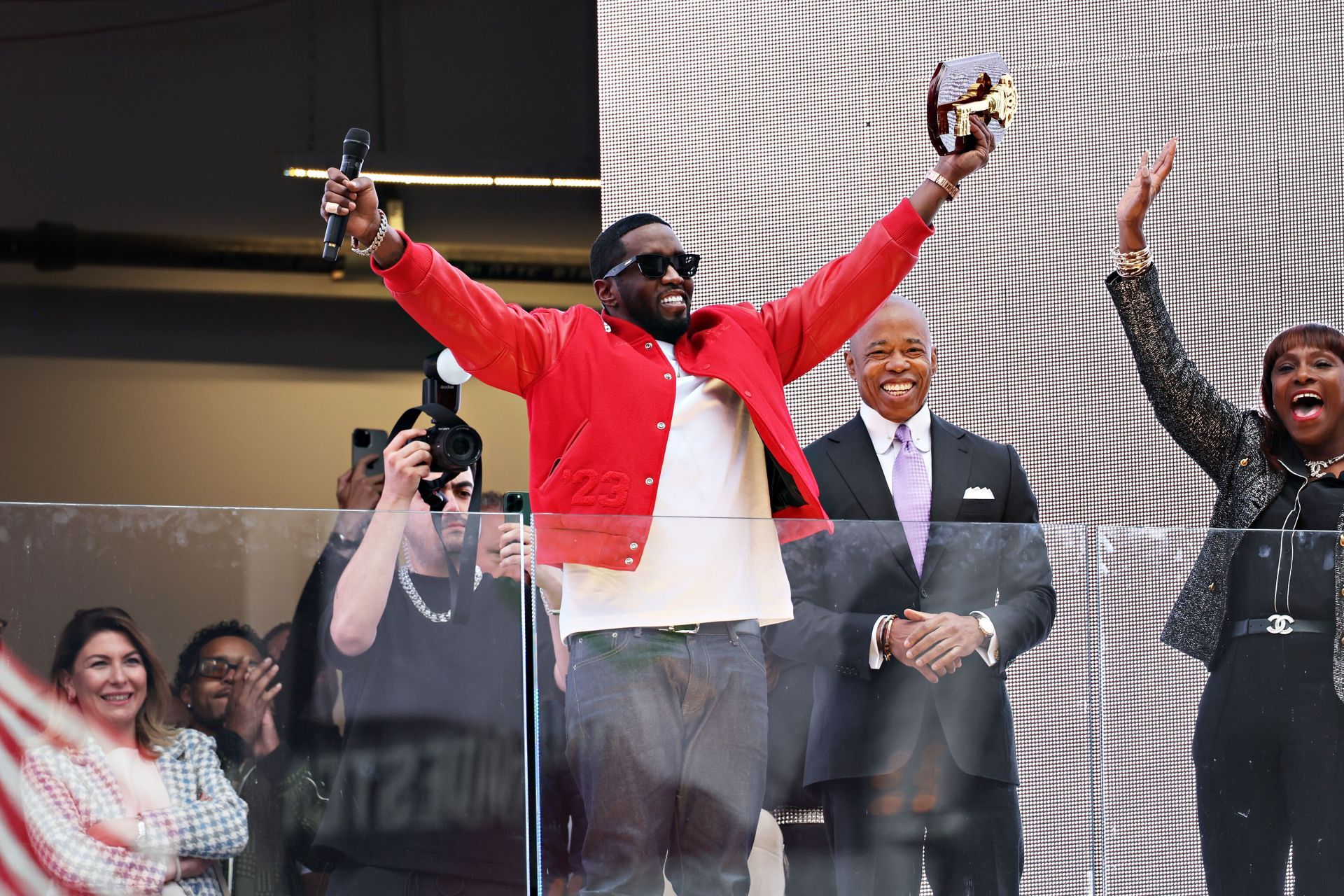 New York City Mayor Presents Sean &quot;Diddy&quot; Combs With Keys To The City - Source: Getty