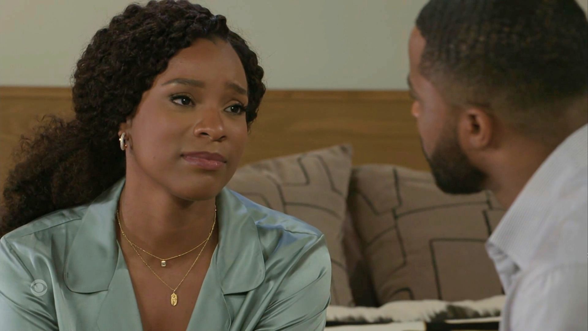 Beyond the Gates: Naomi and Jacob discuss parenthood | Image: CBS