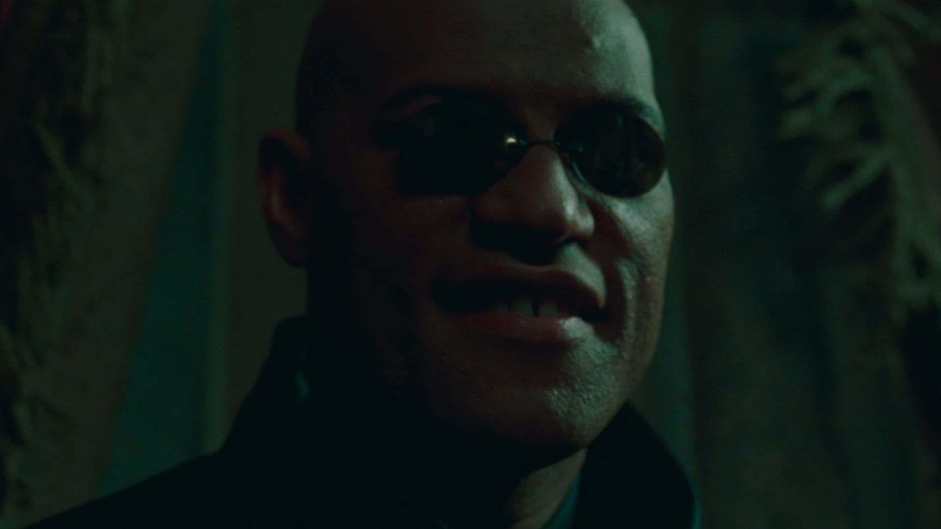 Laurence Fishburne played Morpheus in the first three Matrix films. (Image via Warner Bros. Pictures)