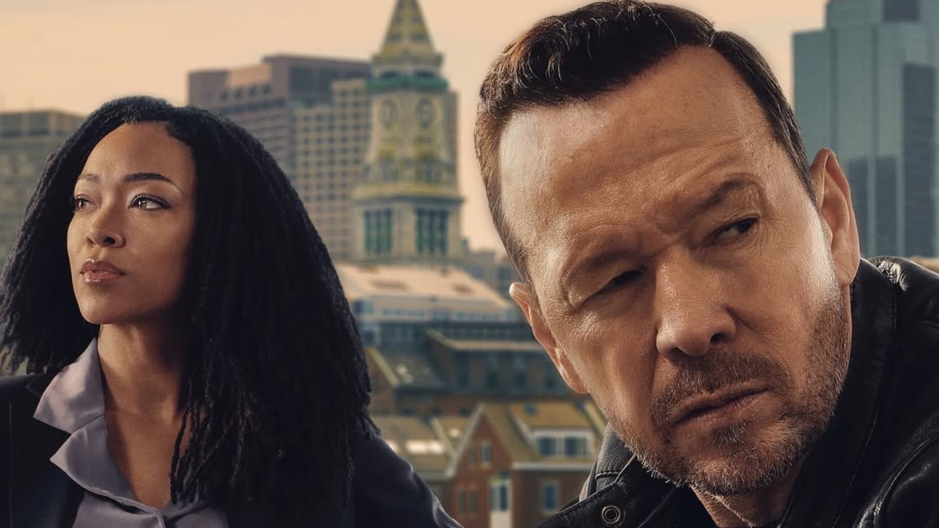 Sonequa Martin-Green and Donnie Wahlberg in Boston Blue | Image Via: @tvline (instagram)