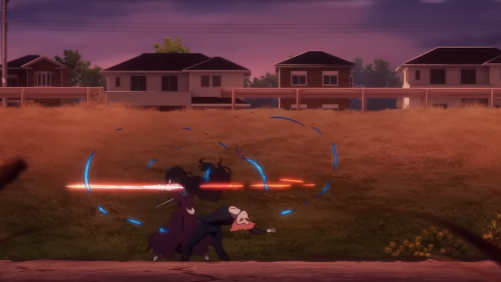 A fight sequence from Season 3 (Image Source: J.C. Staff)