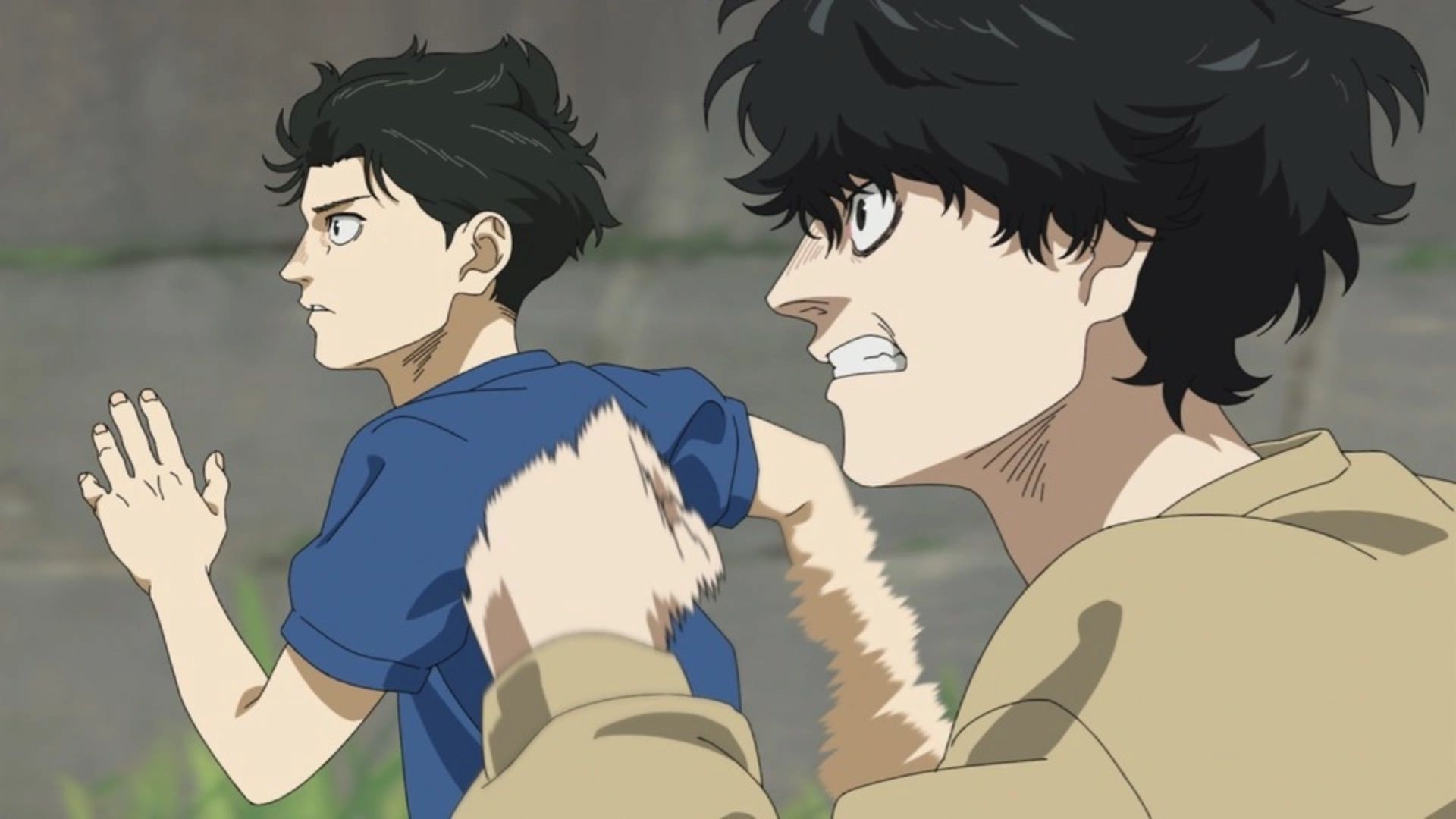 Togashi and Komiya (Image Credits: Pony Canyon)