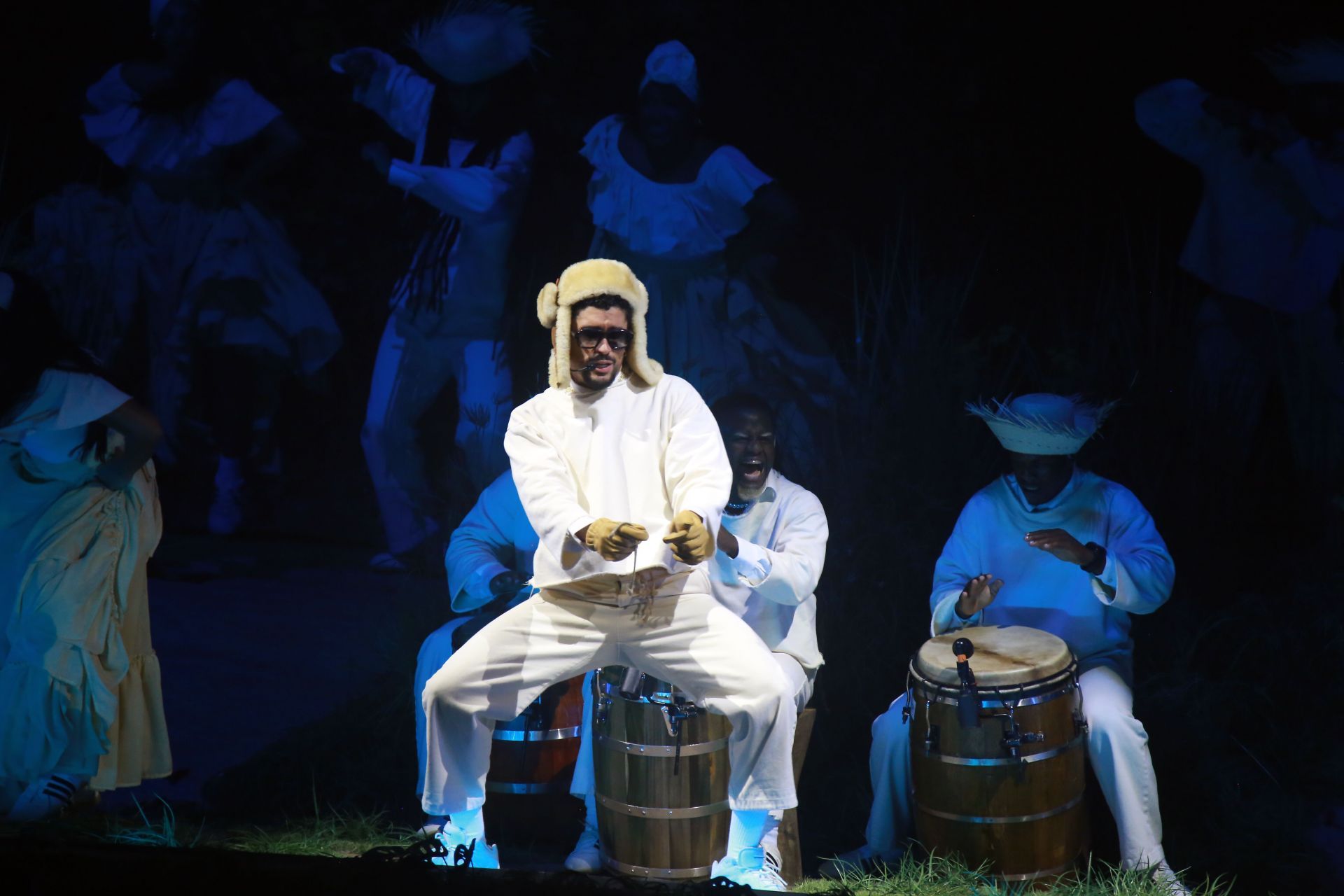 Bad Bunny: &quot;No Me Quiero Ir De Aqui&quot; Residencia En El Choli - Source: Getty