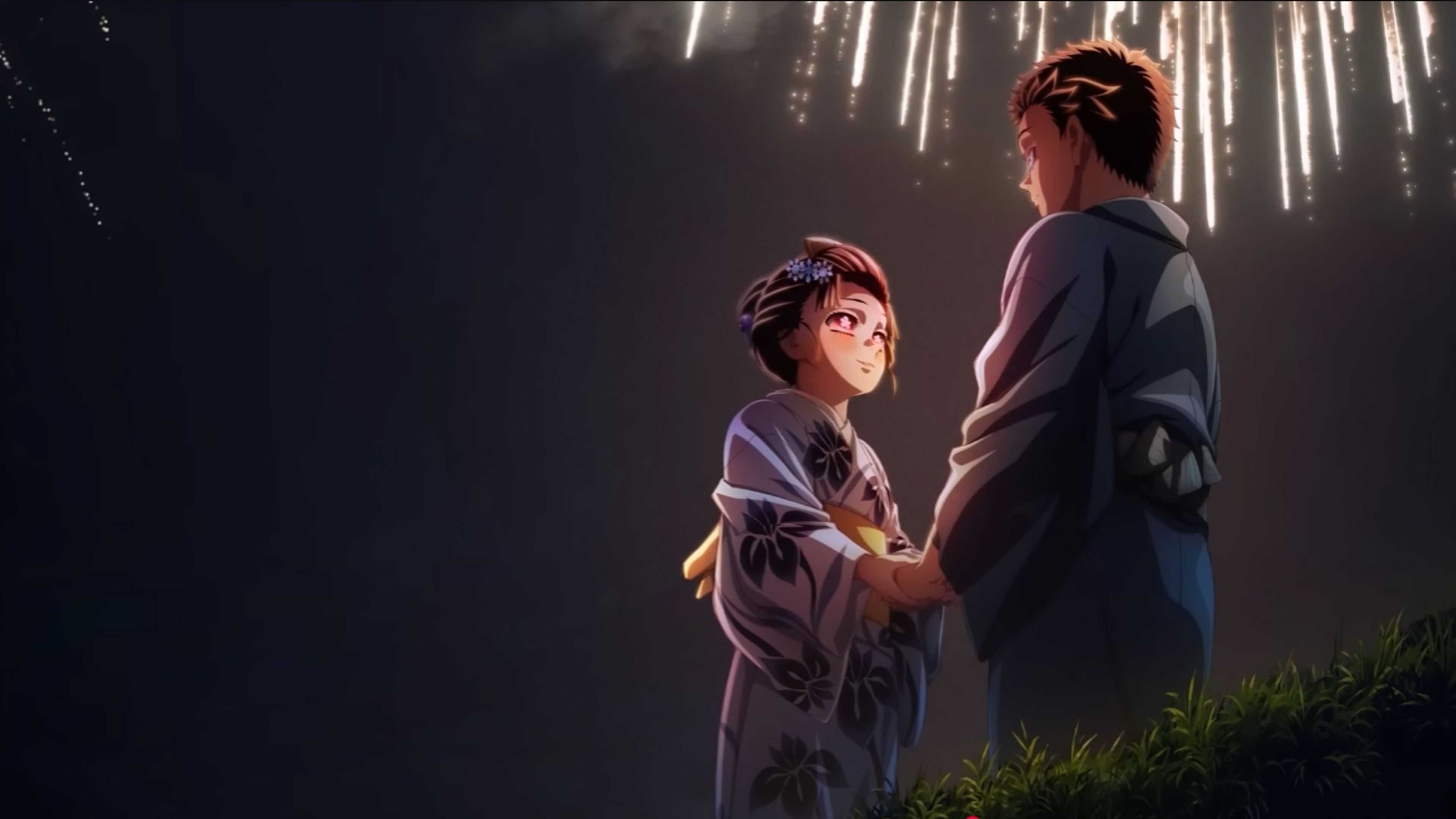 Akaza and his wife in Demon Slayer Infinity Castle Part 1