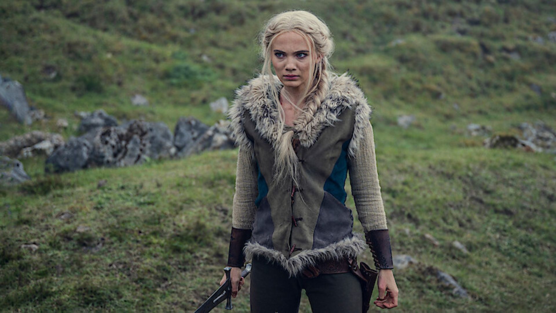 Freya Allan as Ciri (Image via Netflix)