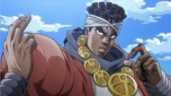 Muhammad Avdol as one of the anime resurrections characters (Image credit: David Production)