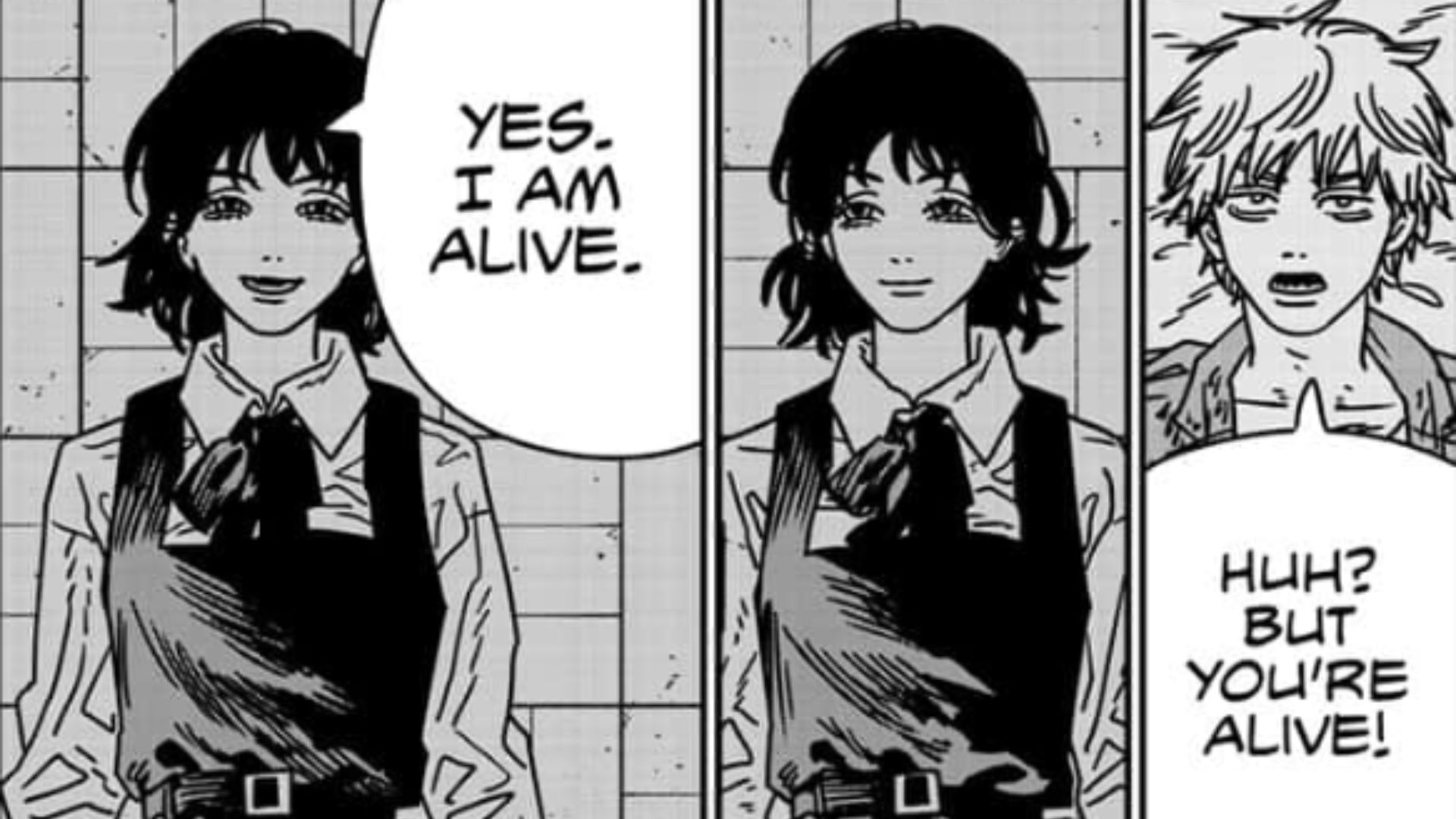 Fumiko Mifune&#039;s interaction with Denji (Image Source: VIZ)