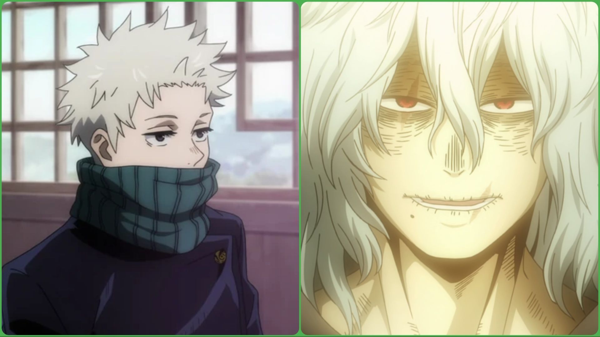 Toge and Shigaraki (Image Credit: MAPPA and Studio Bones)
