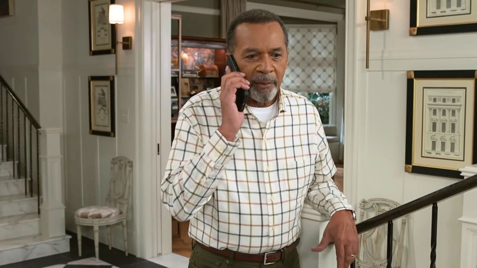 Beyond the Gates: Vernon tells the mystery woman, he knows what he is doing | Image: CBS