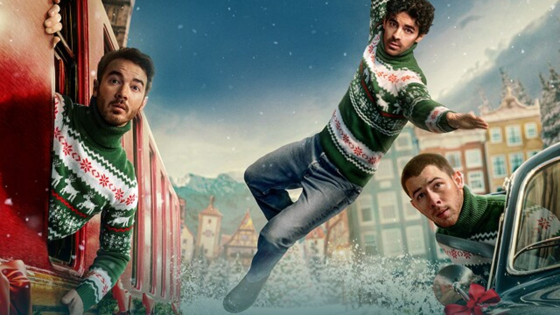 A Very Jonas Christmas Movie (Image via Disney+)