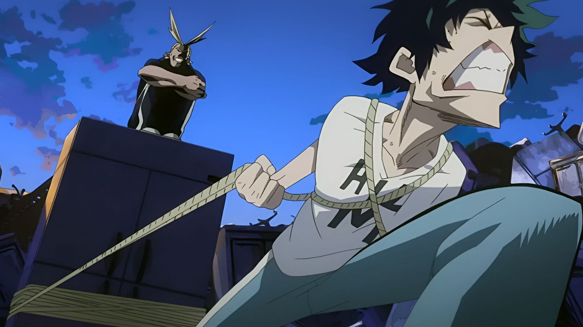 Still from the anime (Image credit: Studio Bones)