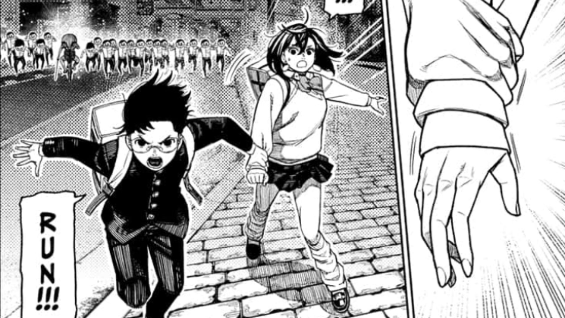 Still from Dandadan Chapter 216 (Image credit: Shueisha)