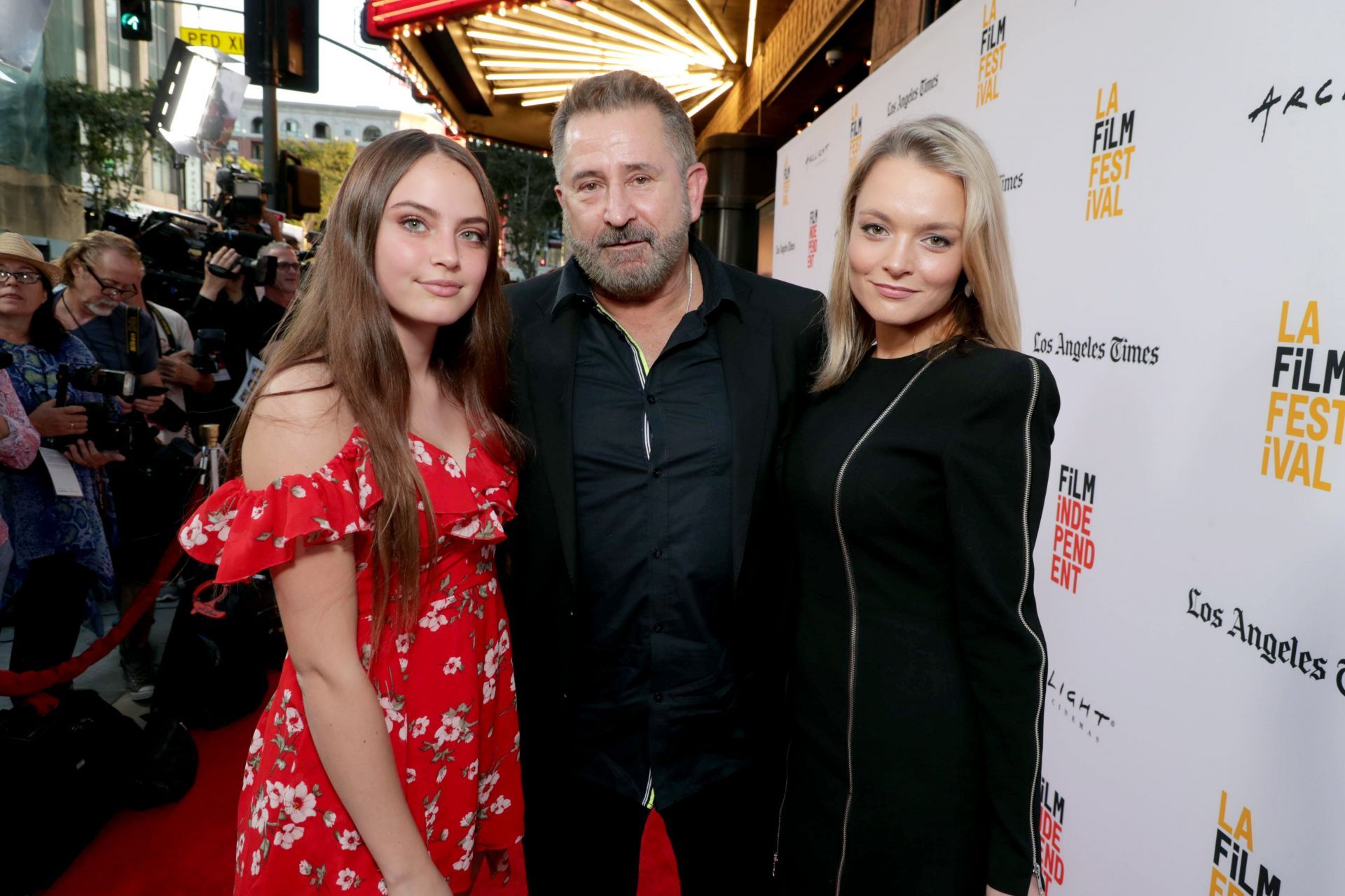 LaPaglia with his daughter and Alexandra At the &quot;New Line Cinema &quot;&quot;Annabelle: Creation&quot;&quot; Special Advance Screening at the LA Film Festival&quot; - Source: Getty